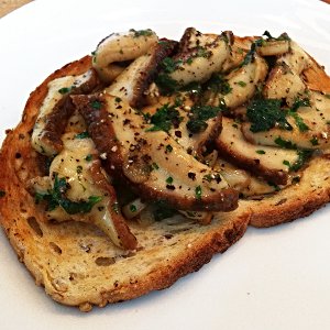 Бутерброды с боровиками Бутерброды с боровиками