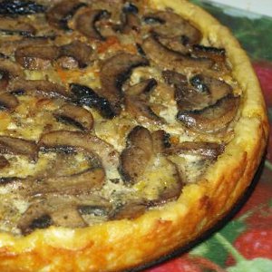 Пирог картофельный с грибами Пирог картофельный с грибами