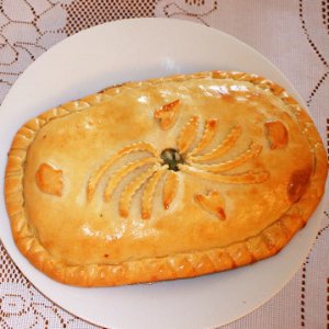 Кулебяка с грибами Кулебяка с грибами